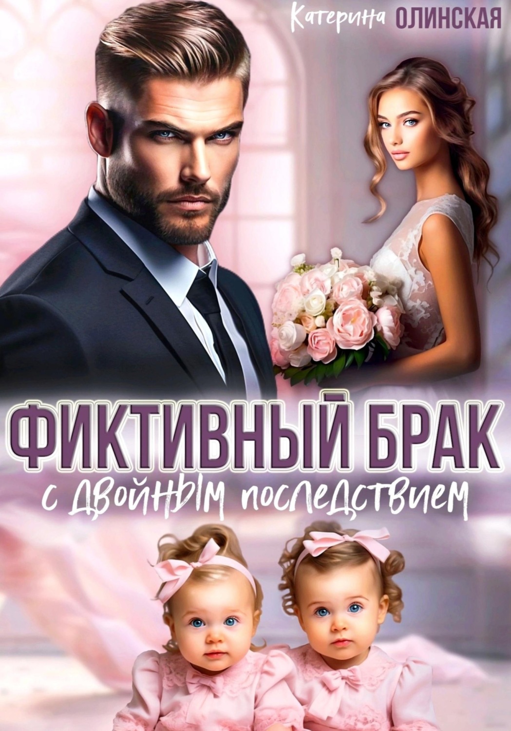 Обложка книги «Фиктивный брак с двойным последствием»