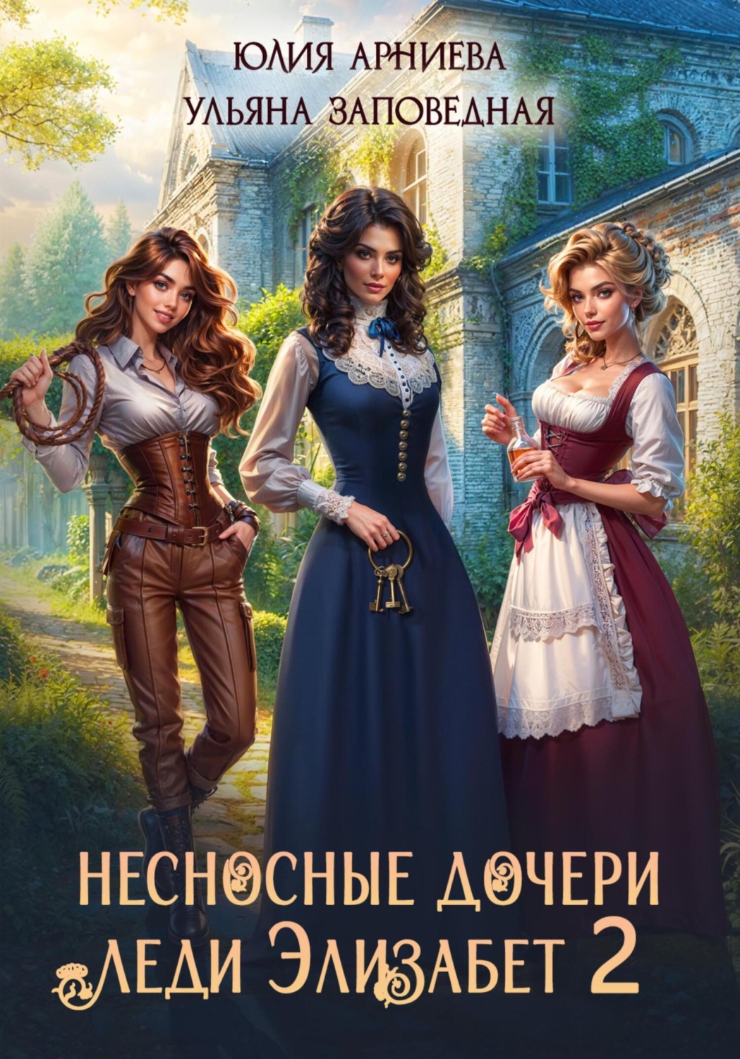 Обложка книги «Несносные дочери леди Элизабет 2»