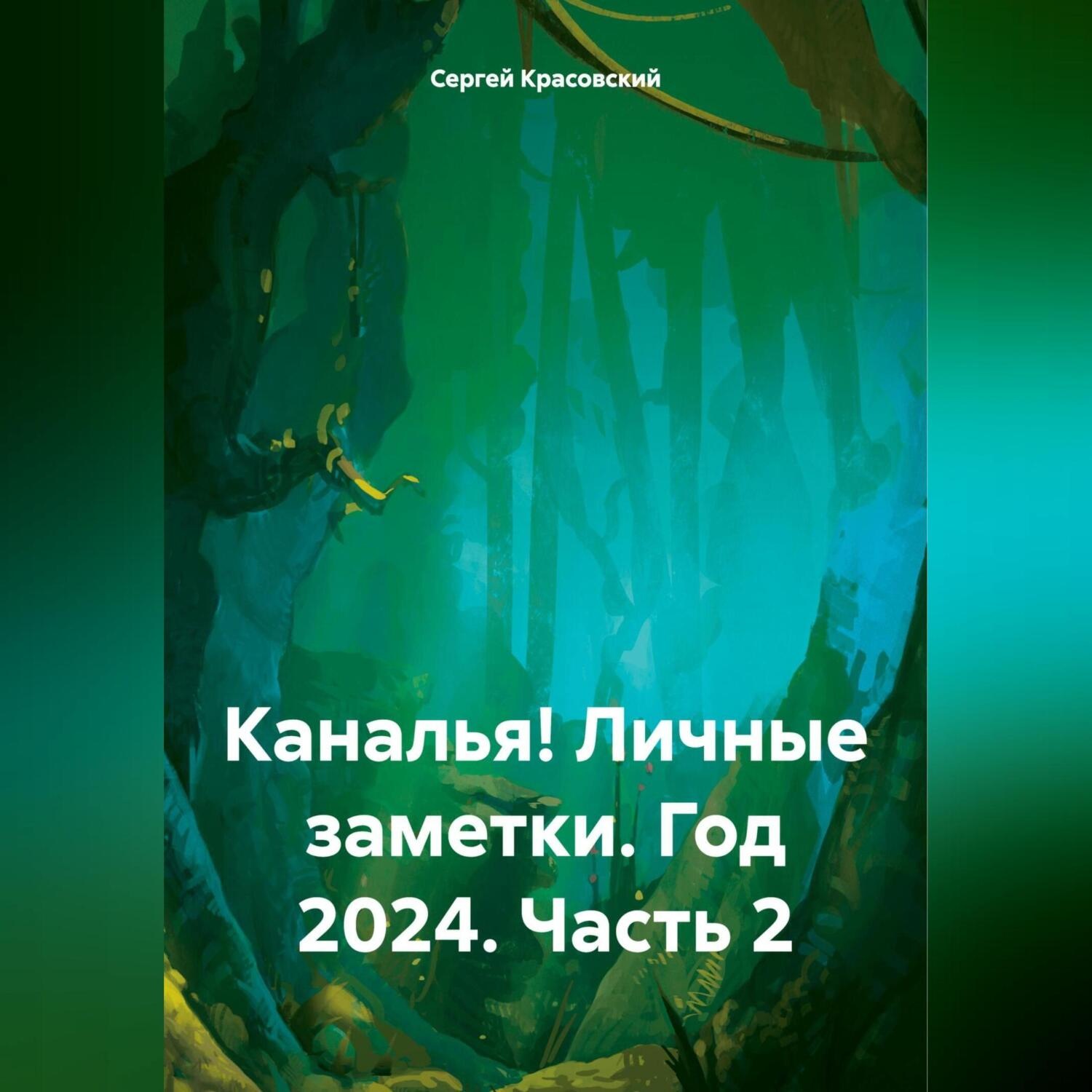 Обложка книги «Каналья! Личные заметки.Год 2024. Часть 2»