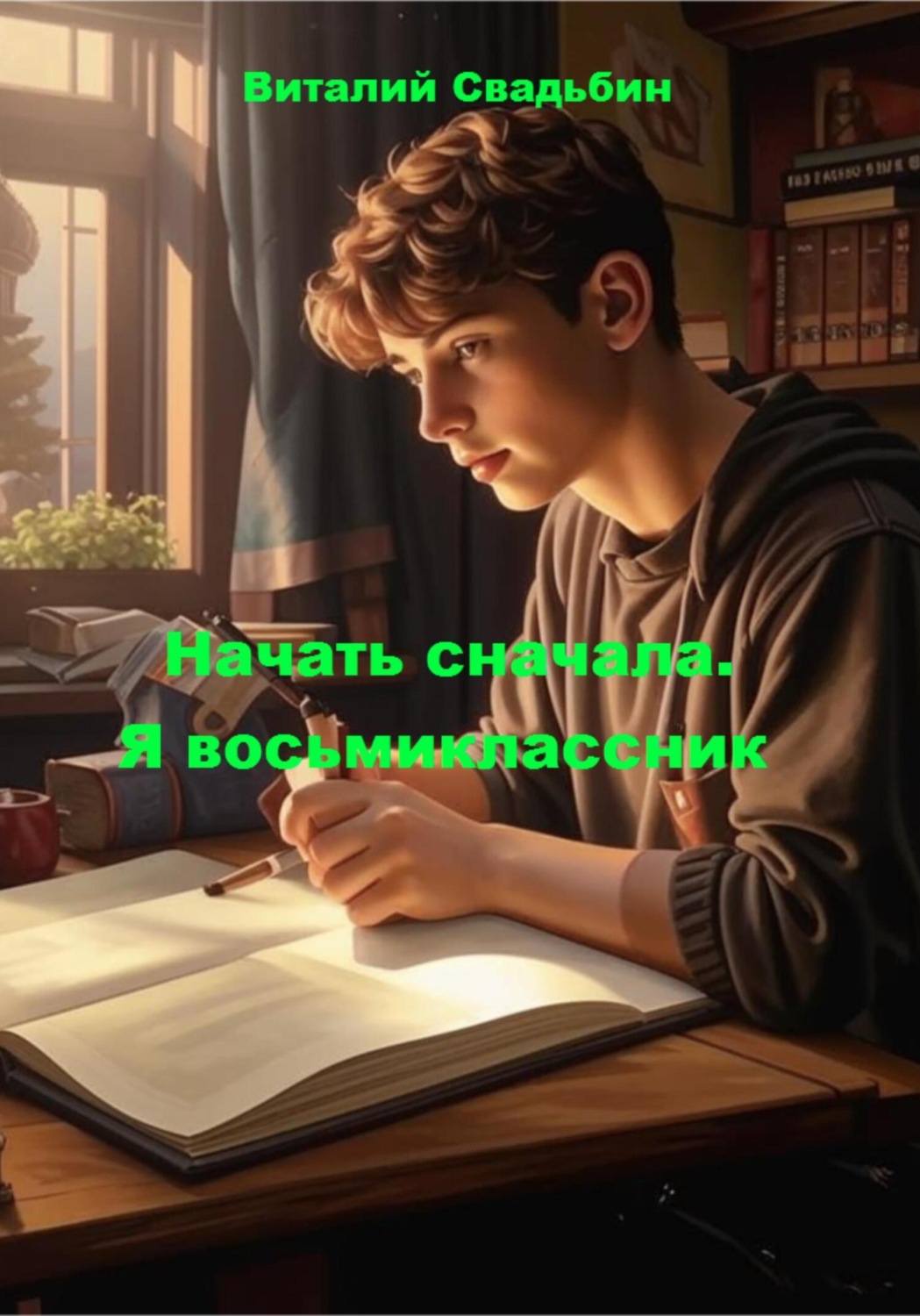 Обложка книги «Начать сначала. Я восьмиклассник»
