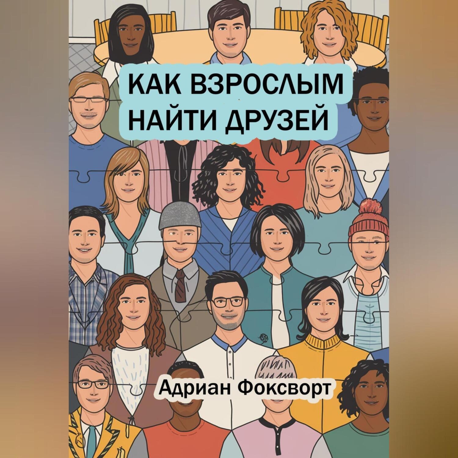 Обложка книги «Как взрослым найти друзей»