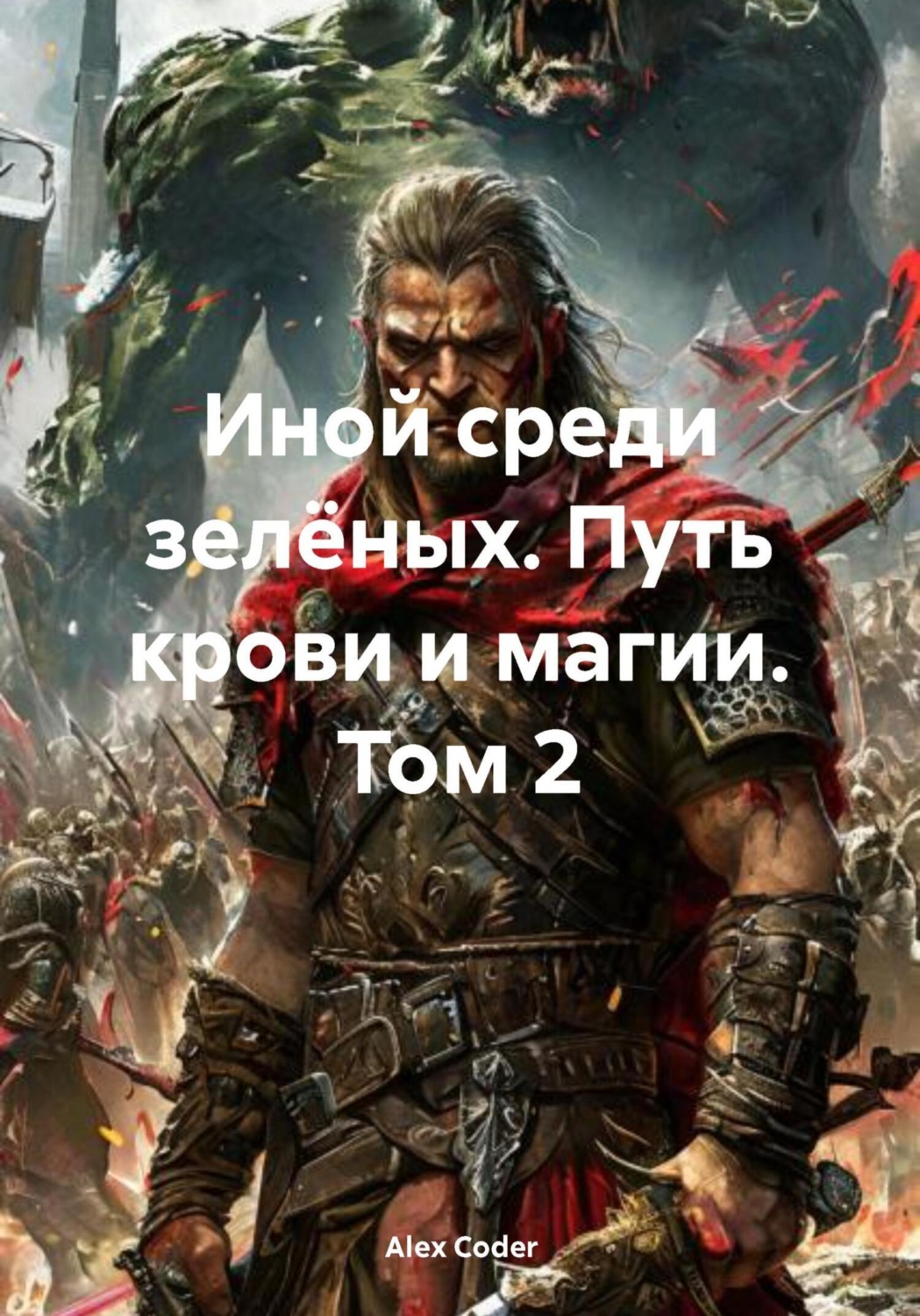 Обложка книги «Иной среди зелёных. Путь крови и магии. Том 2»