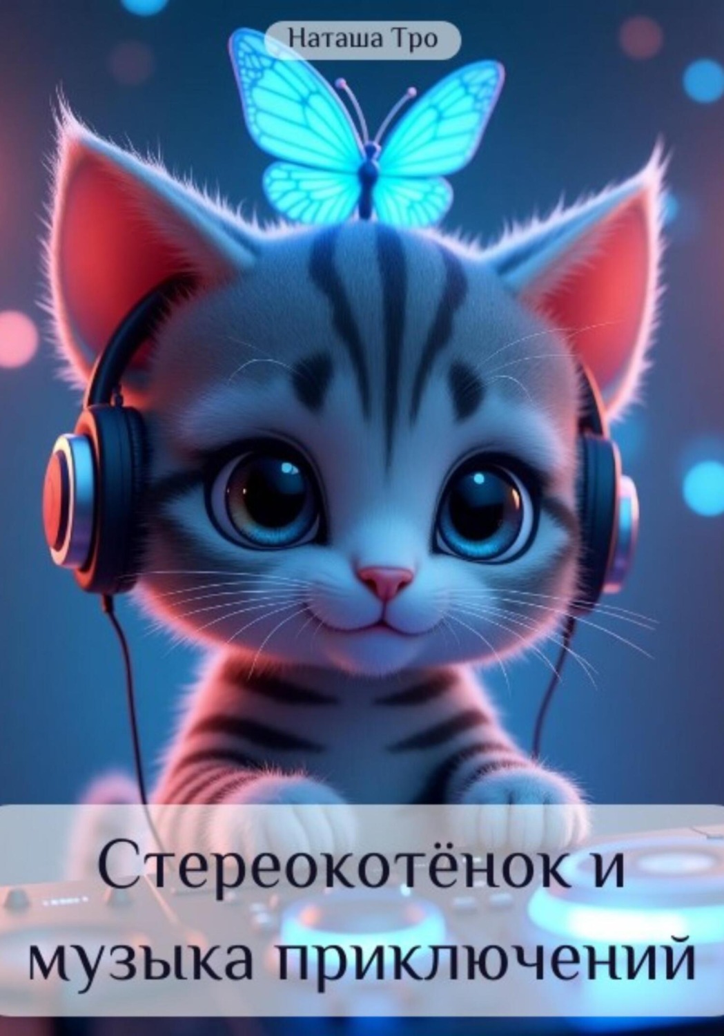 Обложка книги «Стереокотёнок и музыка приключений»