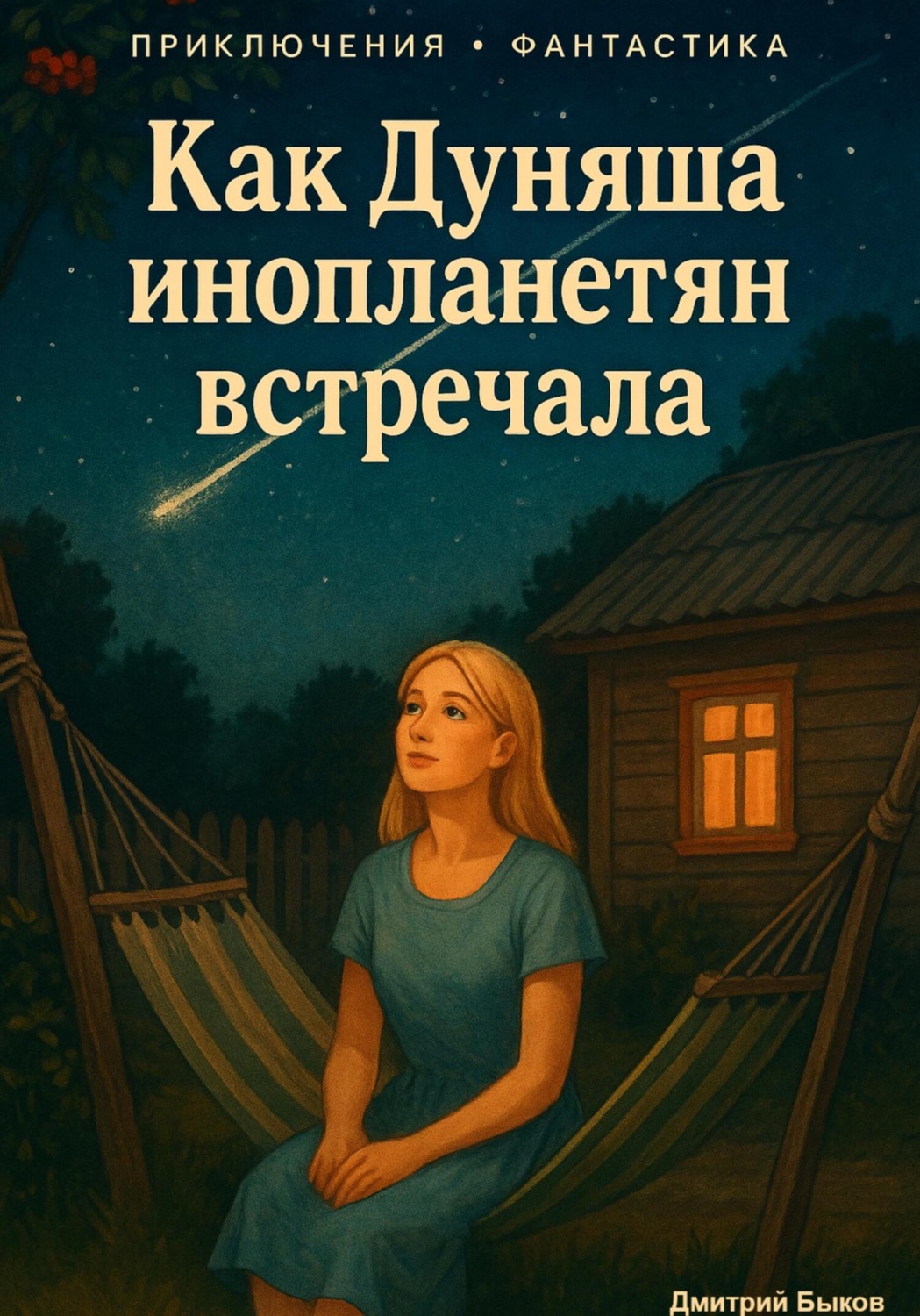 Обложка книги «Как Дуняша инопланетян встречала»