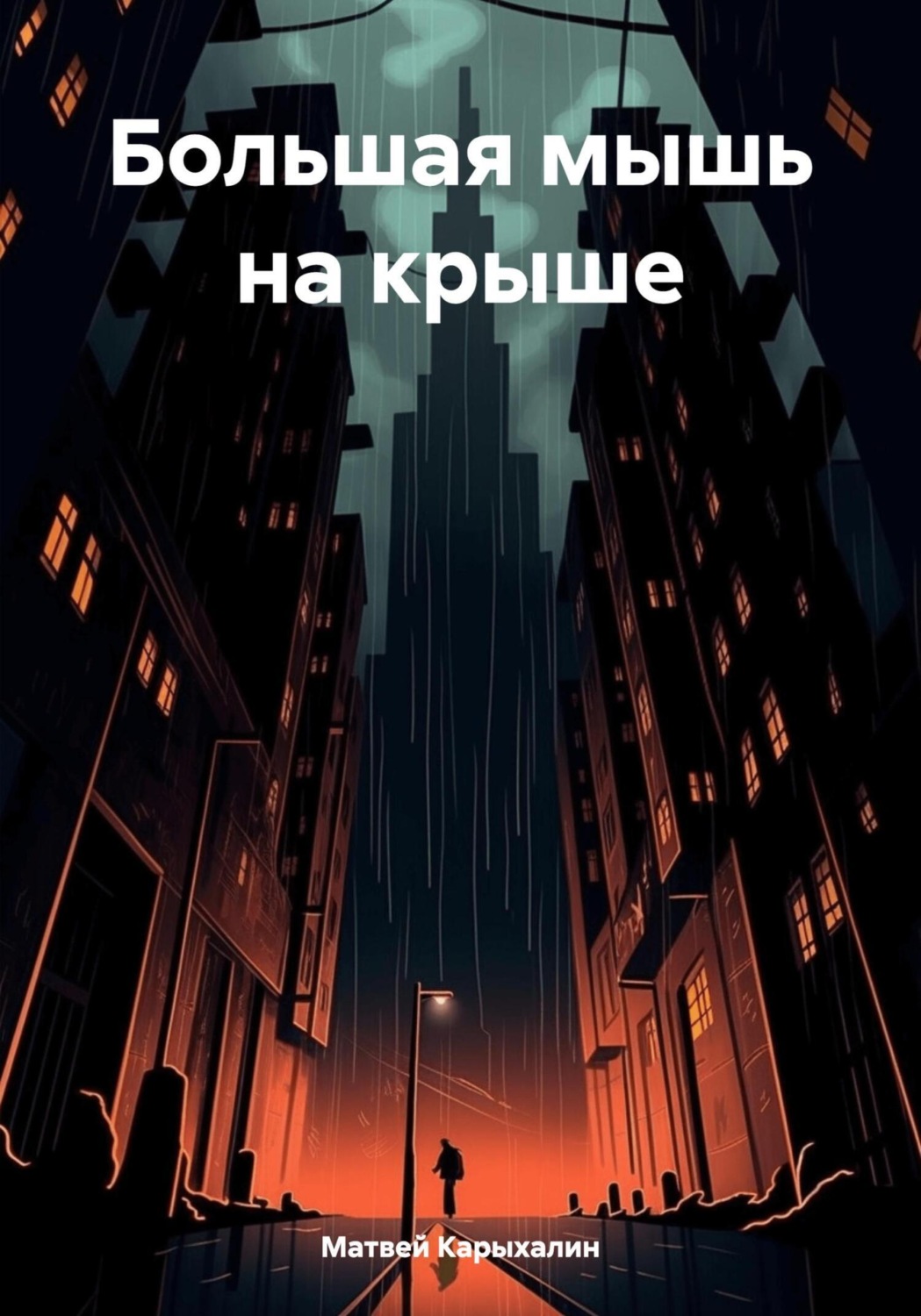Обложка книги «Большая мышь на крыше»