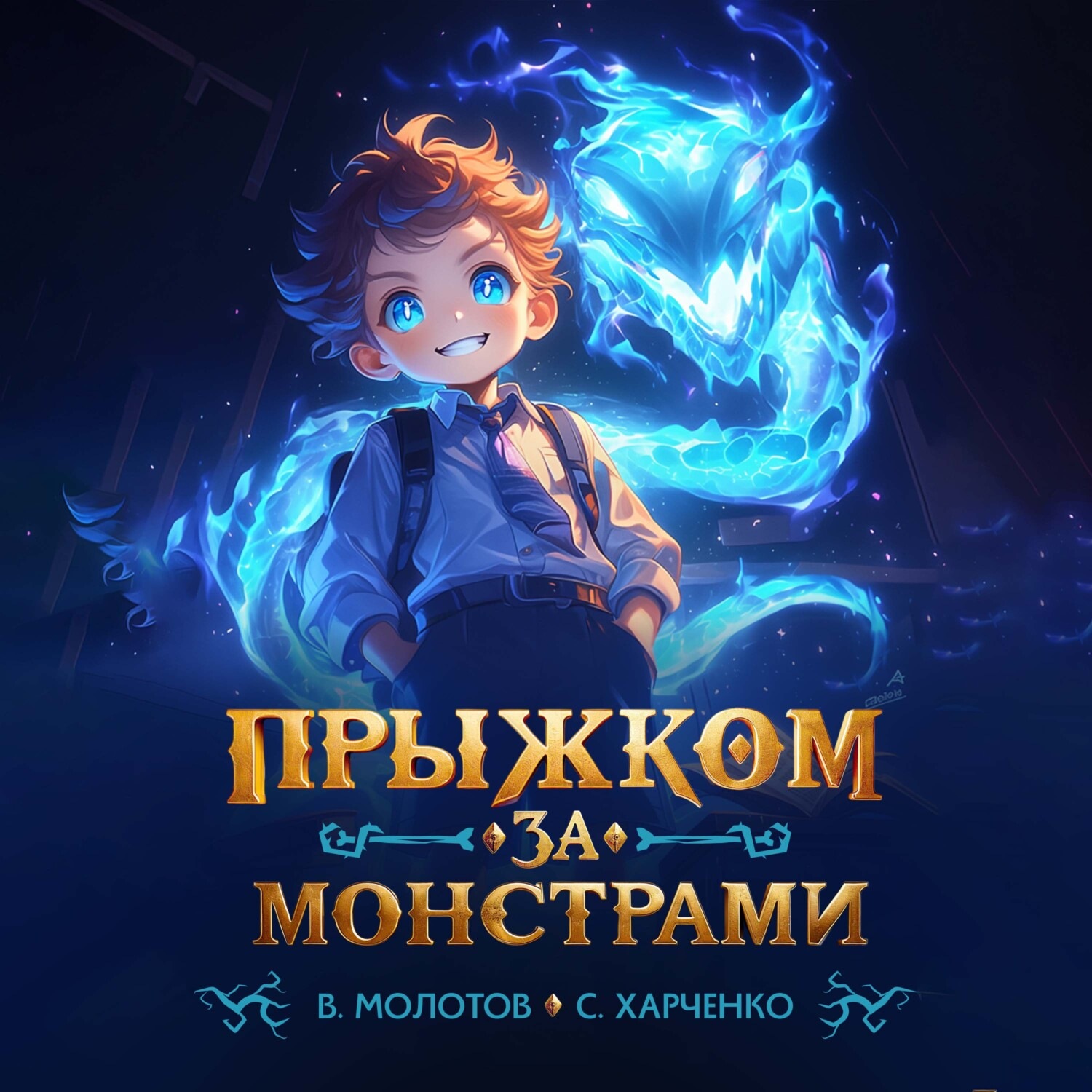Обложка книги «Прыжком за монстрами!»