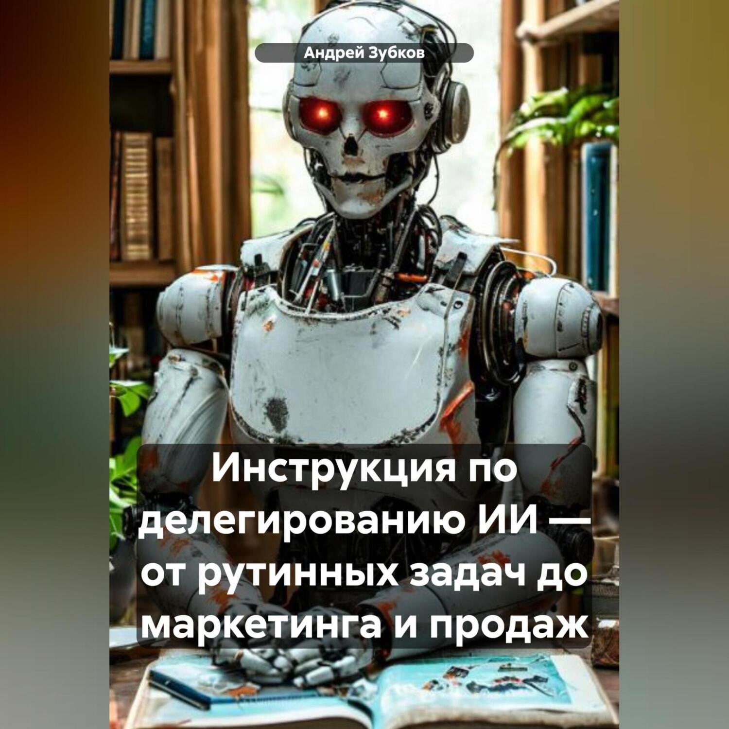 Обложка книги «Инструкция по делегированию ИИ – от рутинных задач до маркетинга и продаж»