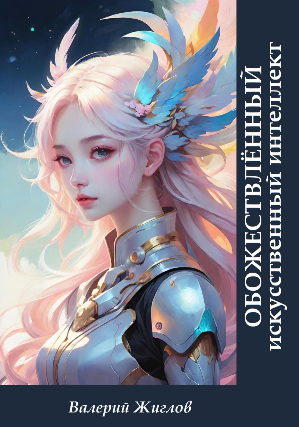 Обложка книги «Обожествлённый искусственный интеллект»