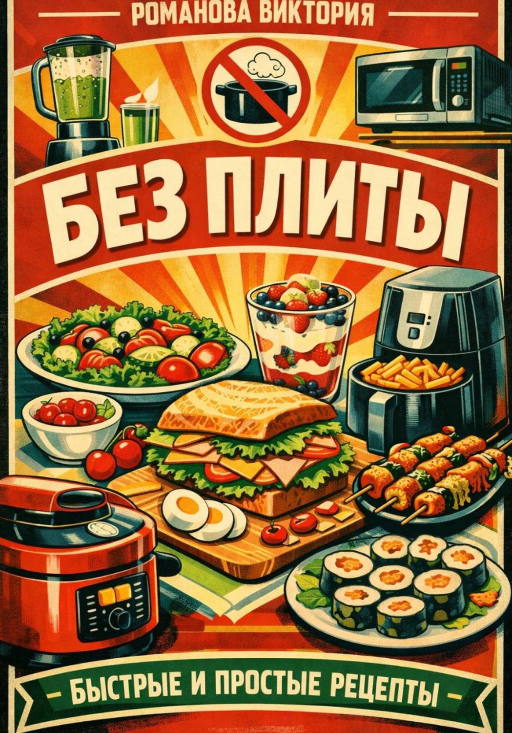 Обложка книги «Без плиты»