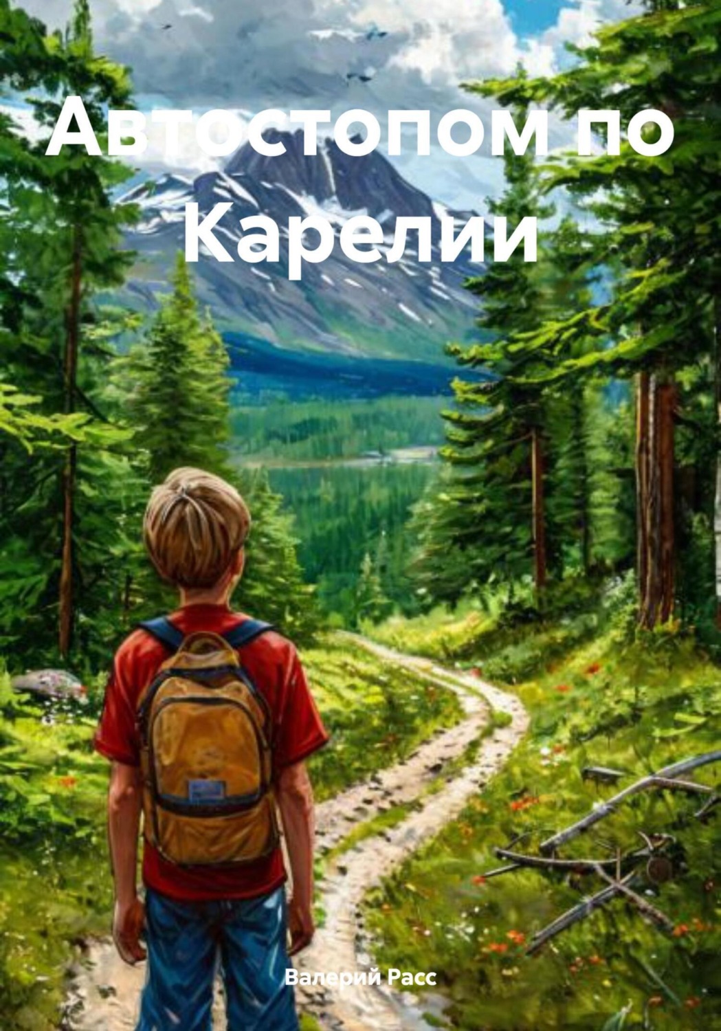 Обложка книги «Автостопом по Карелии»