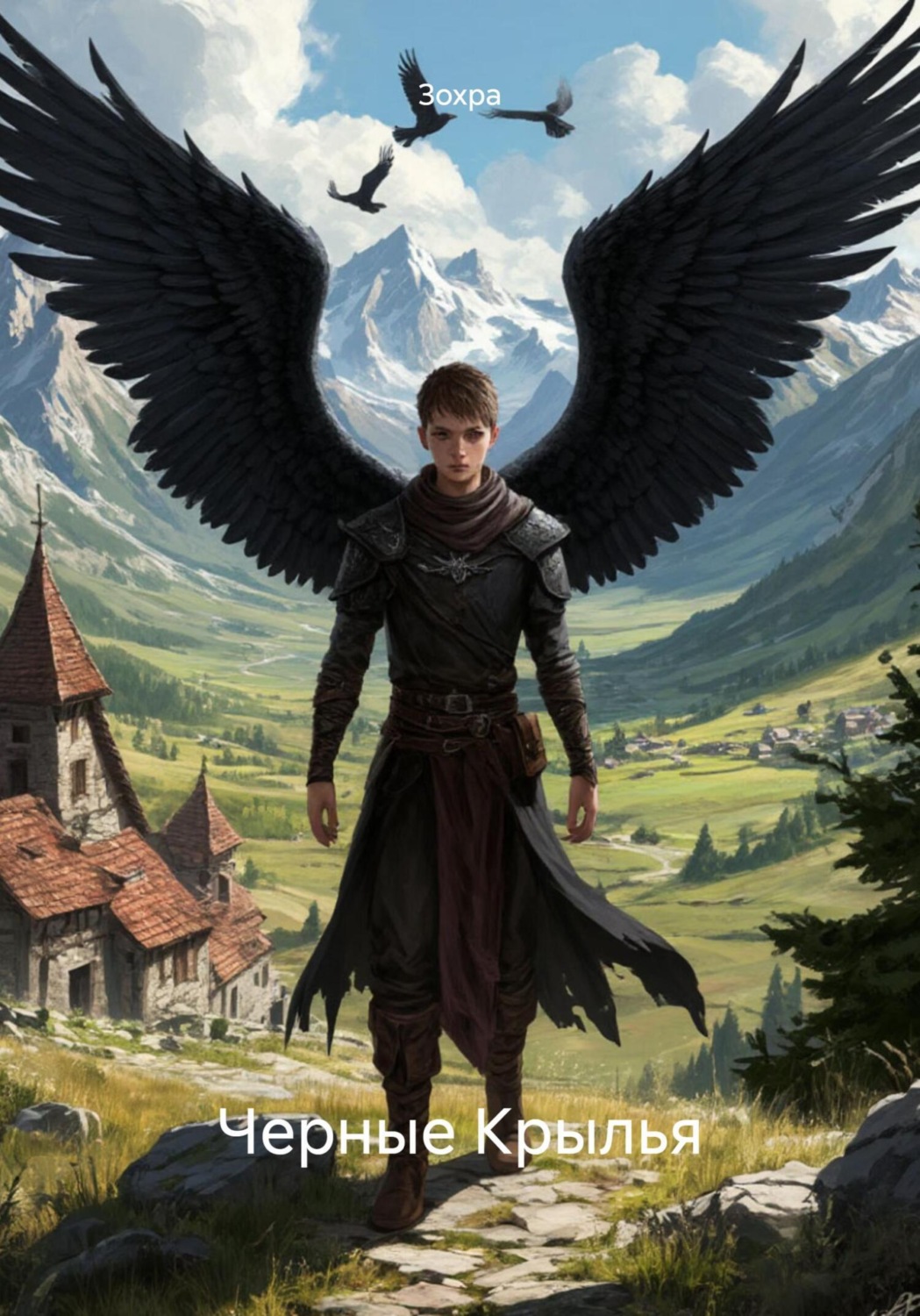 Обложка книги «Черные Крылья»