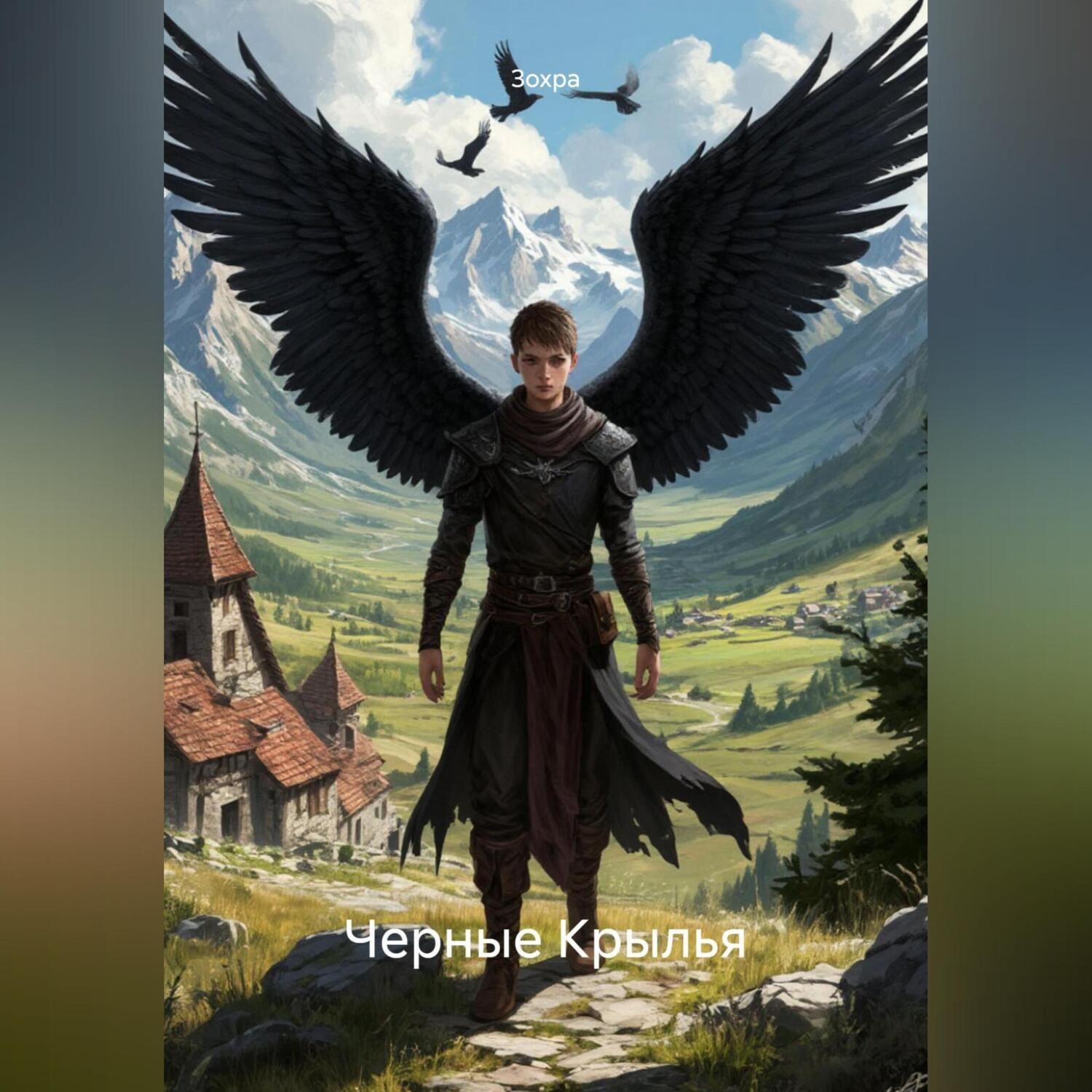 Обложка книги «Черные Крылья»