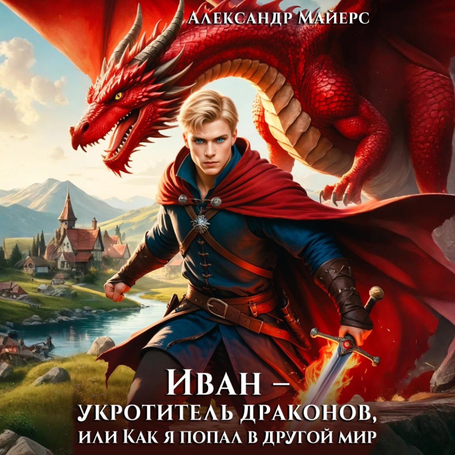 Обложка книги «Иван – укротитель драконов, или Как я попал в другой мир»