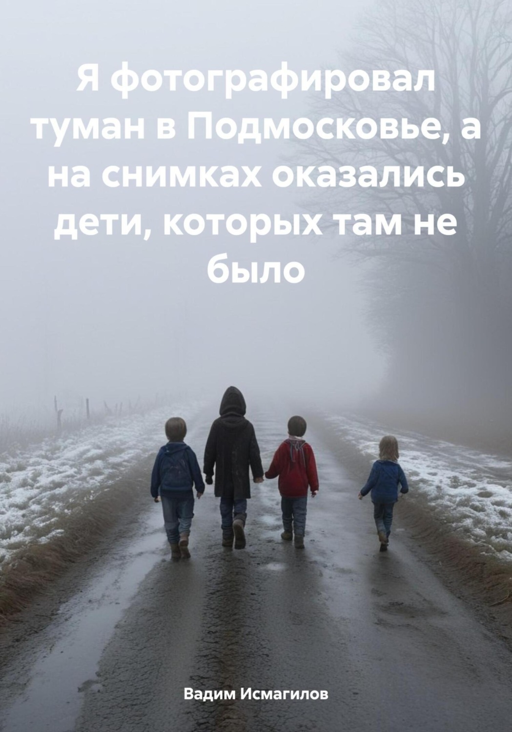 Обложка книги «Я фотографировал туман в Подмосковье, а на снимках оказались дети, которых там не было»