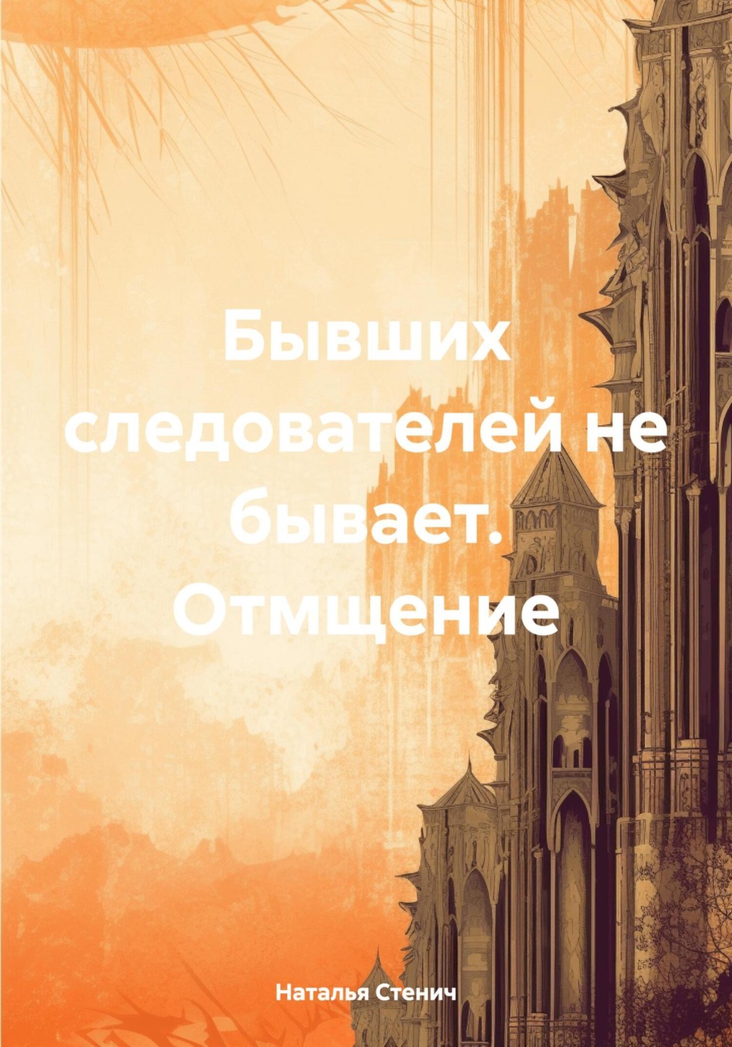 Обложка книги «Бывших следователей не бывает. Отмщение»