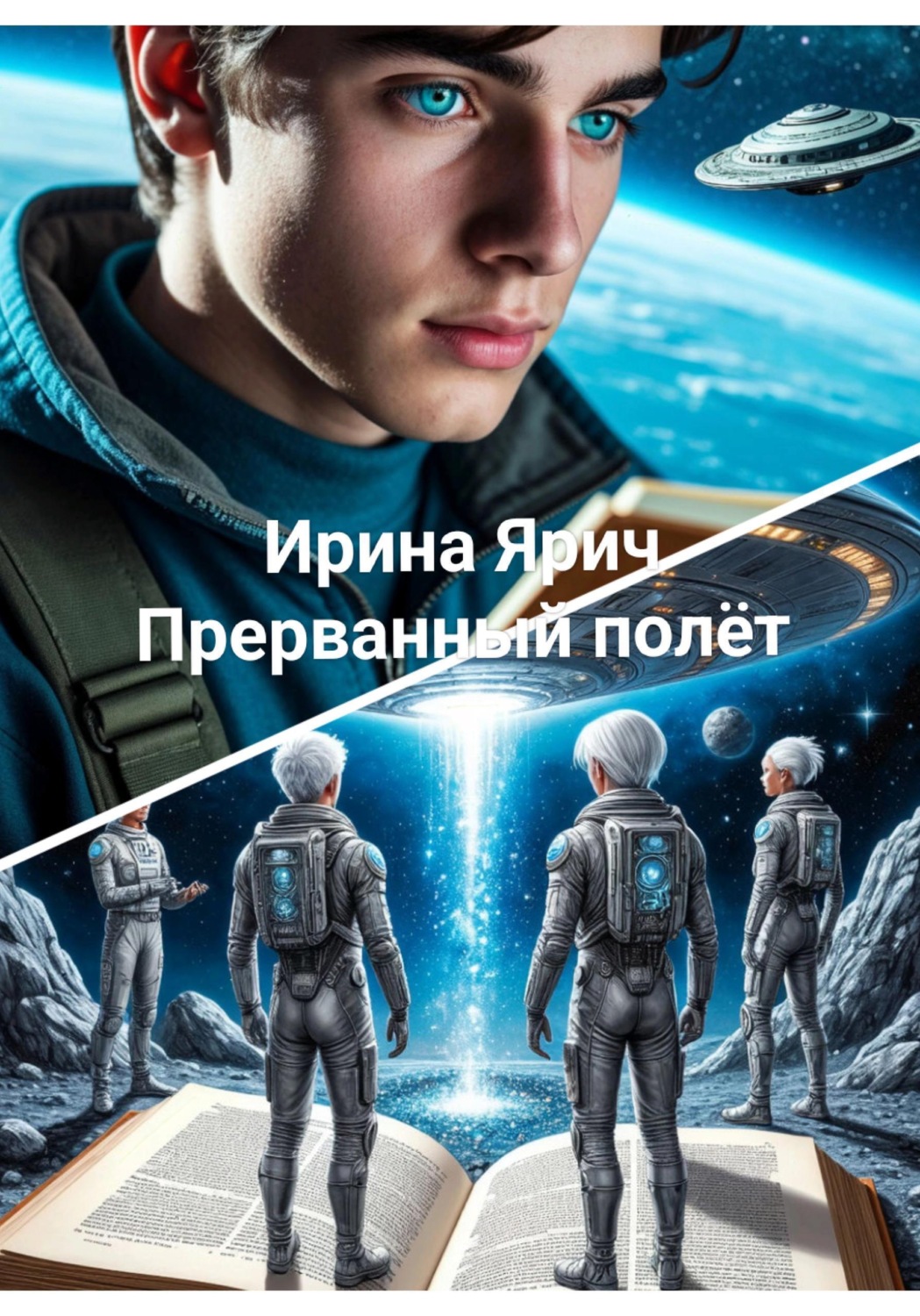 Обложка книги «Прерванный полет, или Предыстория альбиносов Средиводья»