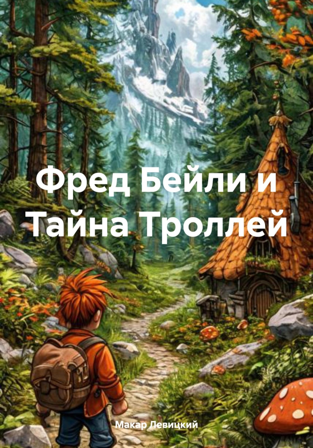Обложка книги «Фред Бейли и Тайна Троллей»