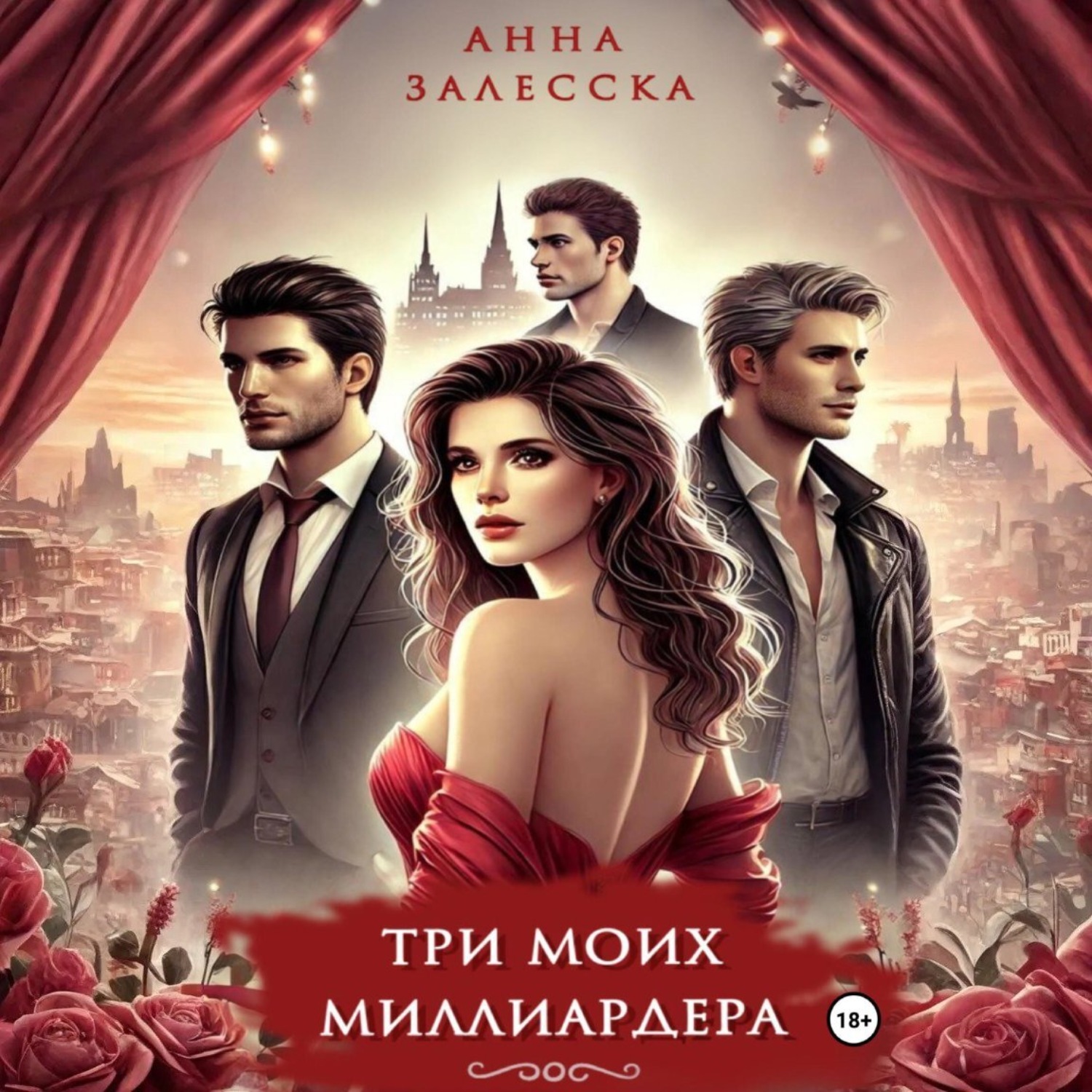 Обложка книги «Три моих миллиардера»