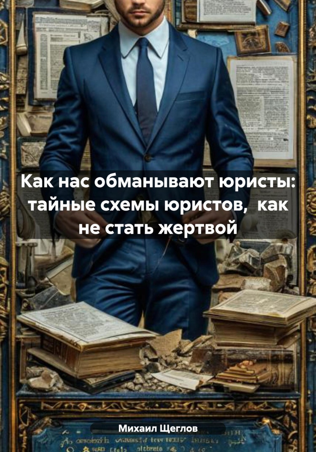 Обложка книги «Как нас обманывают юристы: тайные схемы юристов, как не стать жертвой»