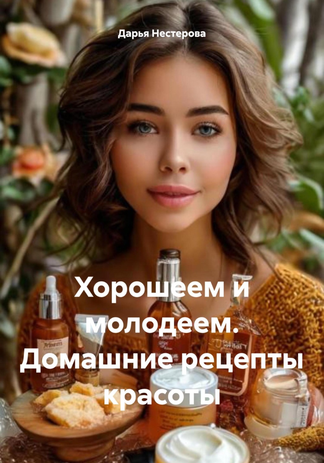Обложка книги «Хорошеем и молодеем. Домашние рецепты красоты»