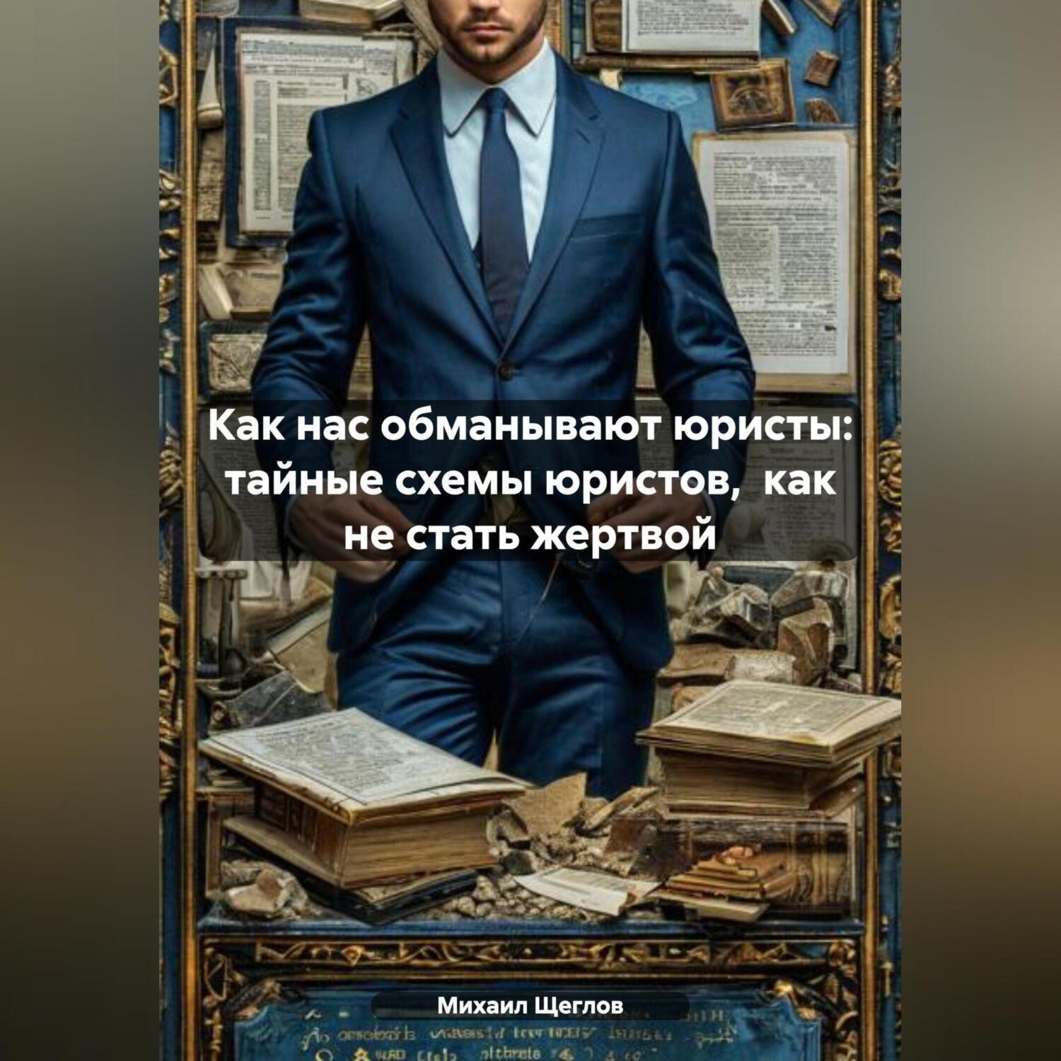 Обложка книги «Как нас обманывают юристы: тайные схемы юристов, как не стать жертвой.»
