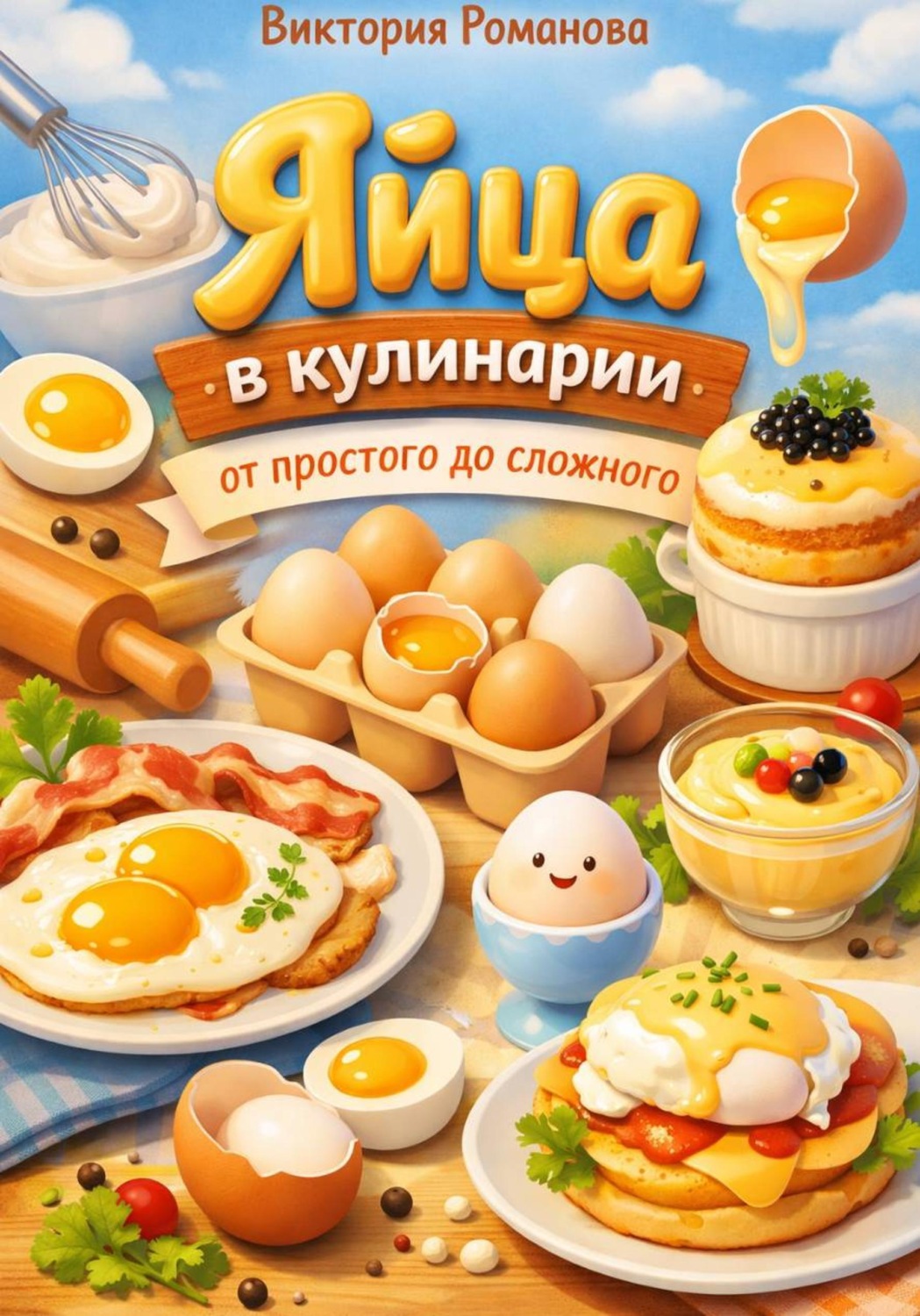 Обложка книги «Яйца в кулинарии: от простого до сложного»