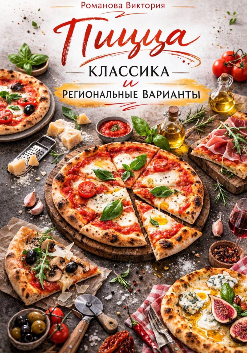 Обложка книги «Пицца: классика и региональные варианты»