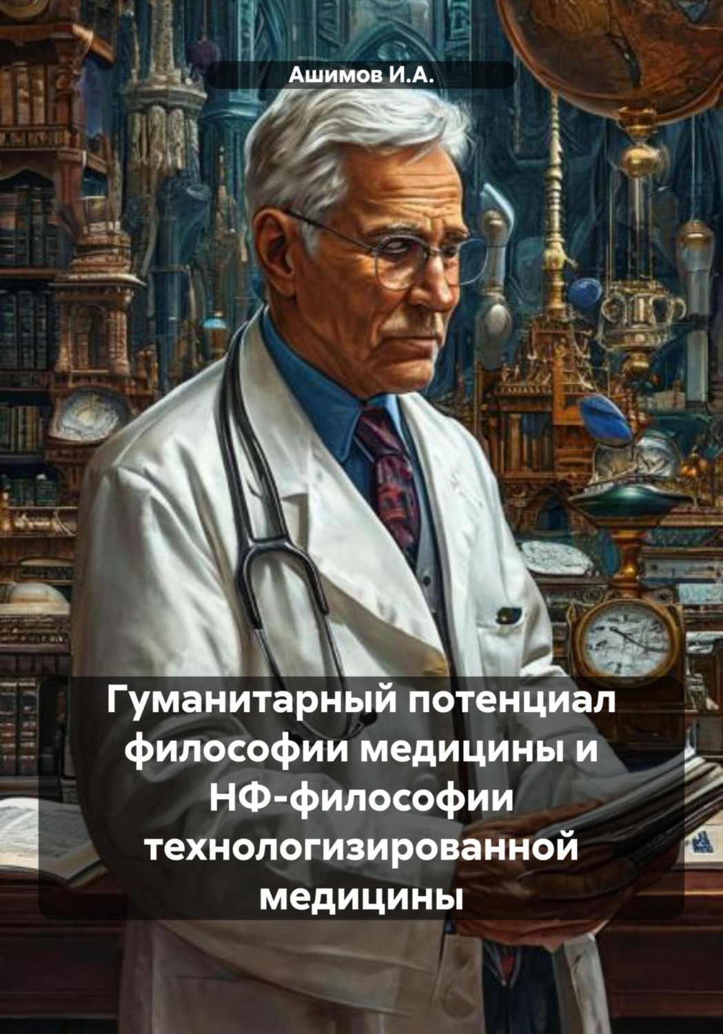 Обложка книги «Гуманитарный потенциал философии медицины и НФ-философии технологизированной медицины»