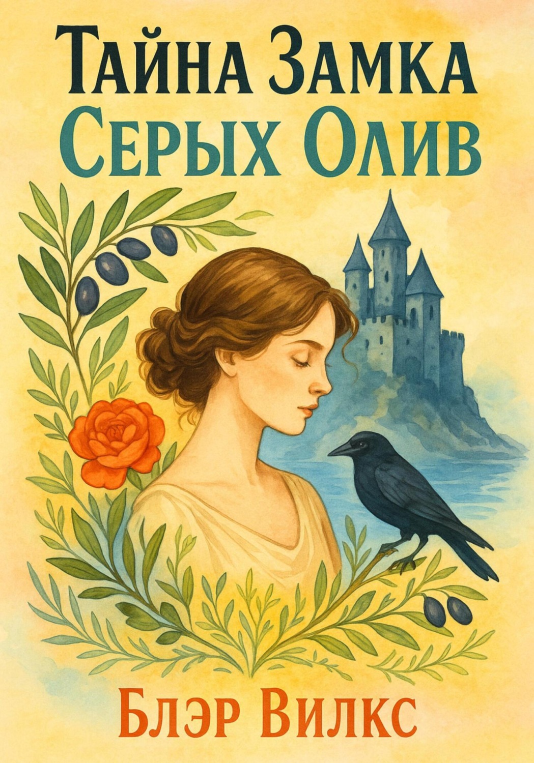 Обложка книги «Тайна замка Серых олив»