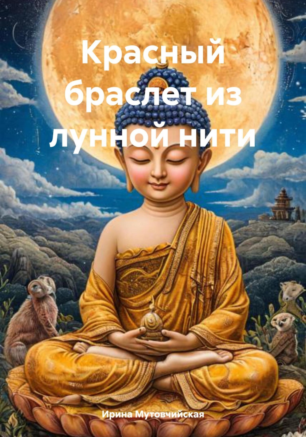 Обложка книги «Красный браслет из лунной нити»
