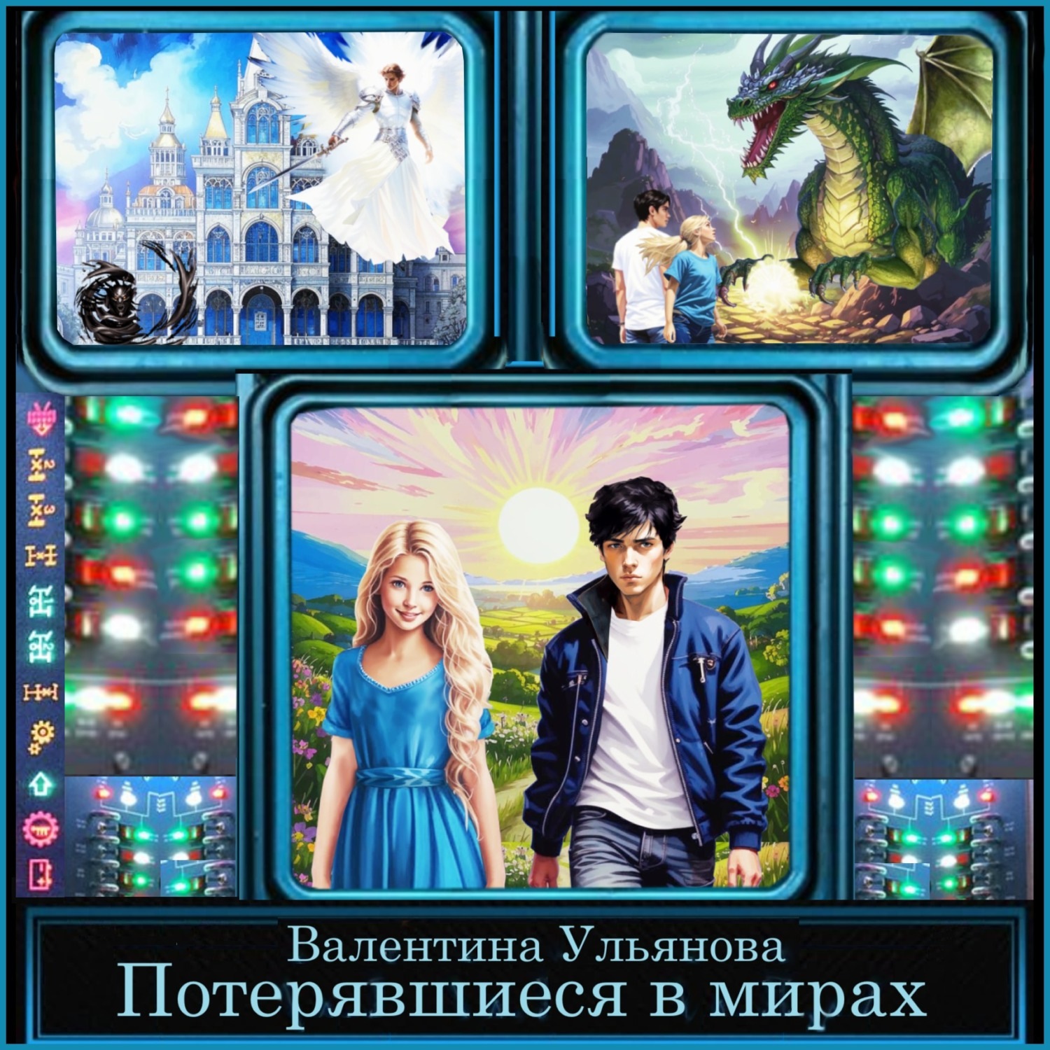 Обложка книги «Потерявшиеся в мирах»