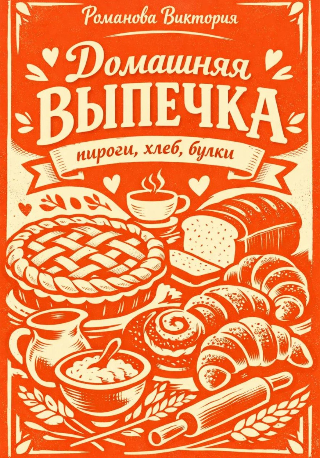 Обложка книги «Домашняя выпечка: пироги, хлеб, булки»