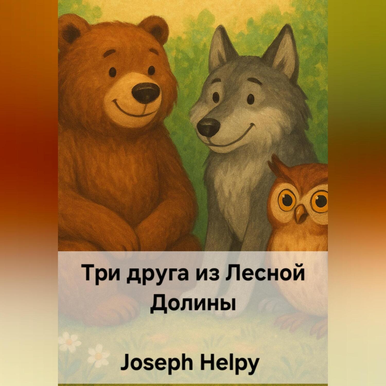 Обложка книги «Три друга из Лесной Долины»