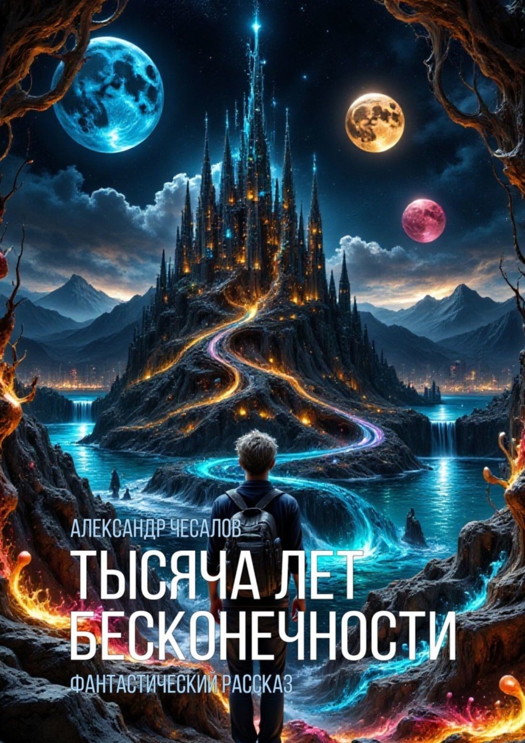 Обложка книги «Тысяча лет бесконечности. Фантастический рассказ»