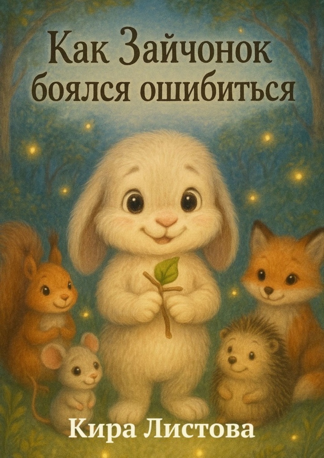 Обложка книги «Как Зайчонок боялся ошибиться»
