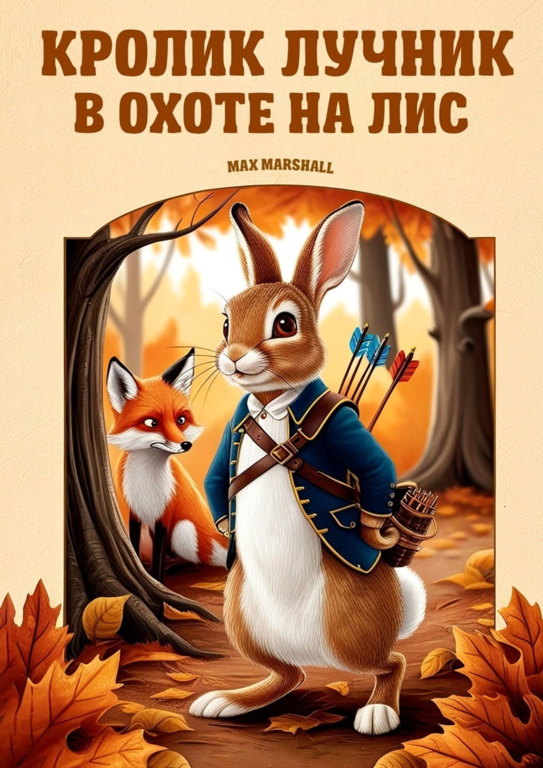 Обложка книги «Кролик лучник в охоте на лис»