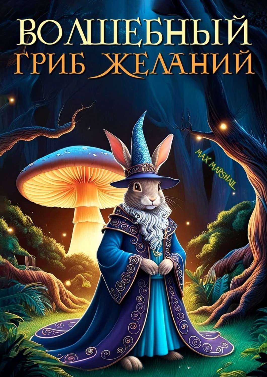 Обложка книги «Волшебный гриб желаний»