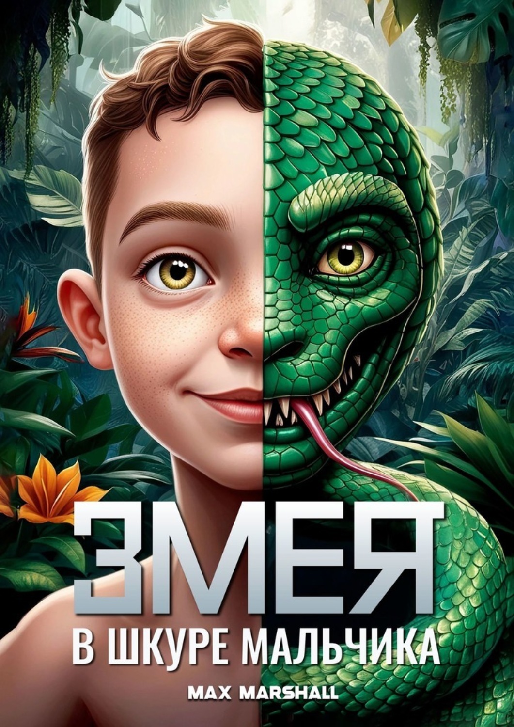 Обложка книги «Змея в шкуре мальчика»