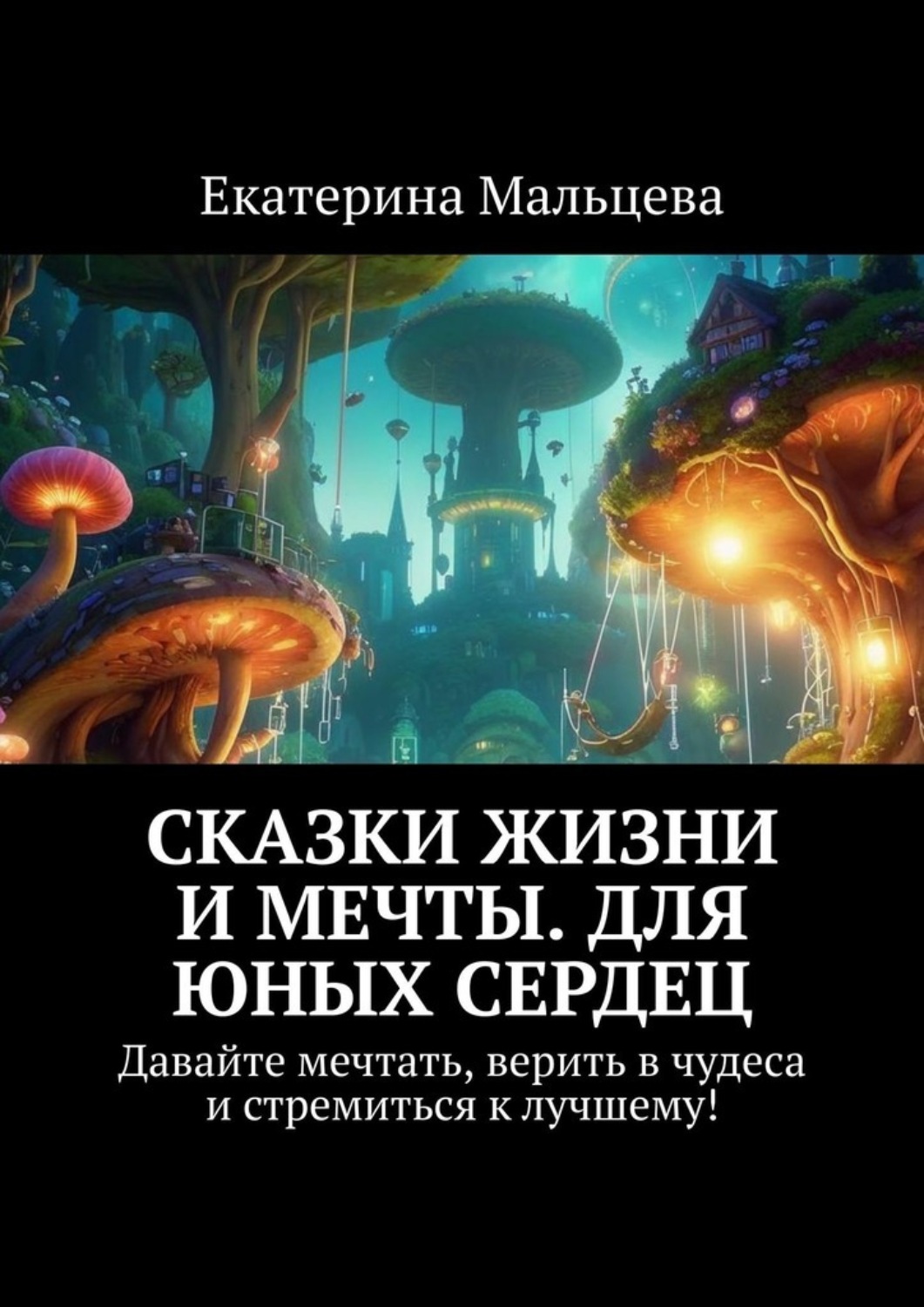 Обложка книги «Сказки жизни и мечты. Для юных сердец. Давайте мечтать, верить в чудеса и стремиться к лучшему!»