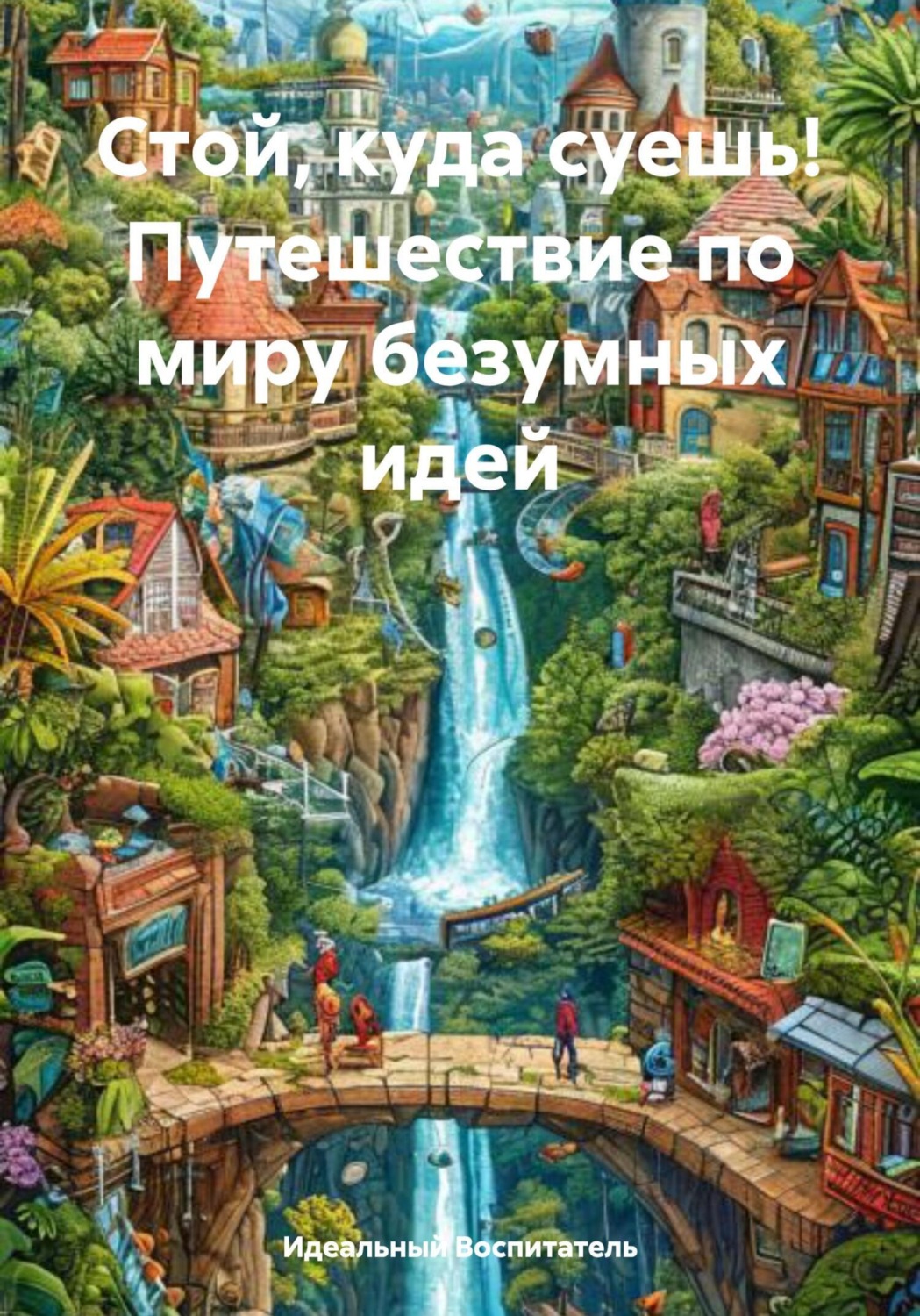 Обложка книги «Стой, куда суешь! Путешествие по миру безумных идей»