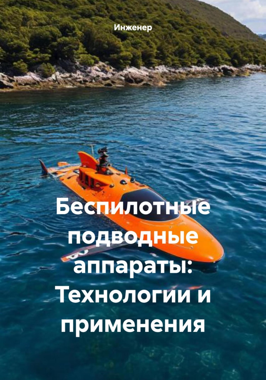 Обложка книги «Беспилотные подводные аппараты: Технологии и применения»