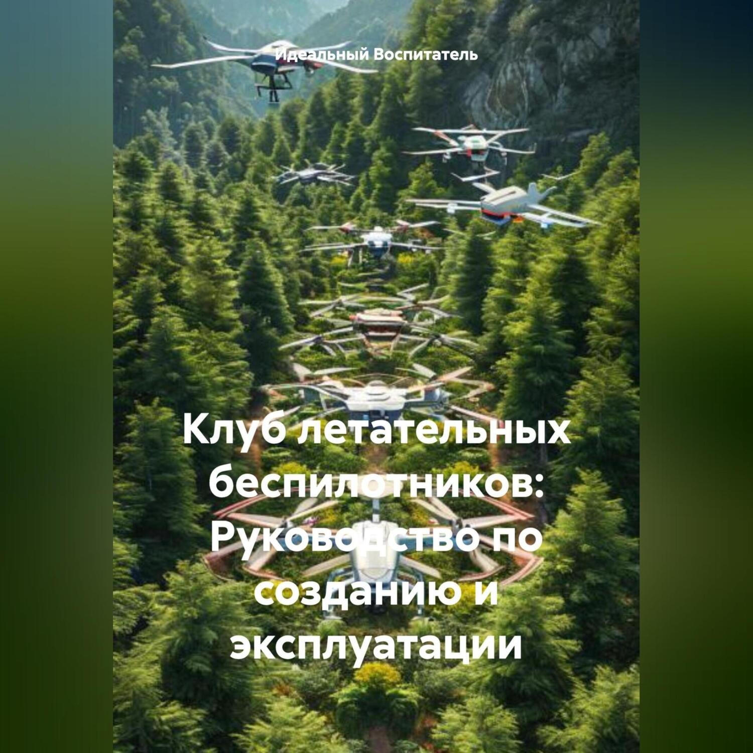 Обложка книги «Клуб летательных беспилотников: Руководство по созданию и эксплуатации»