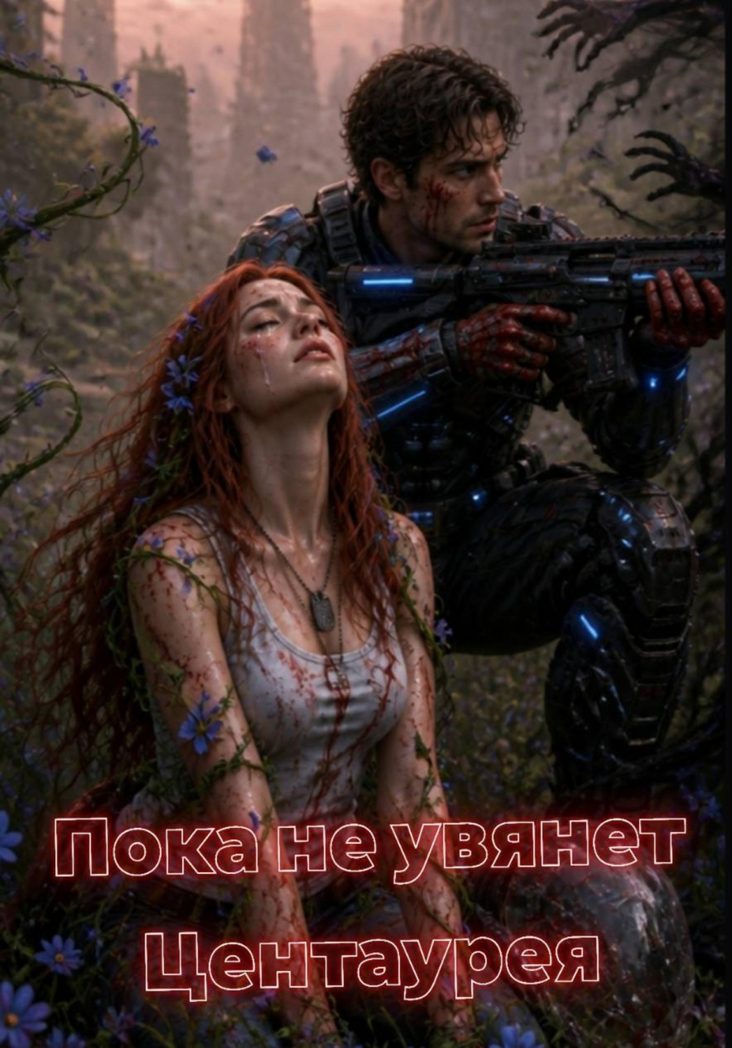 Обложка книги «Пока не увянет Центаурея»