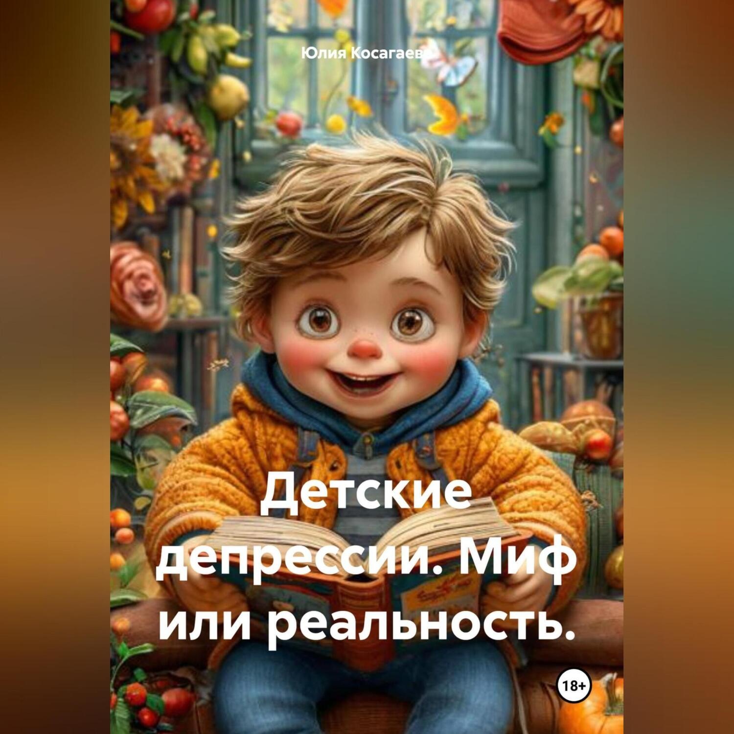 Обложка книги «Детские депрессии. Миф или реальность.»