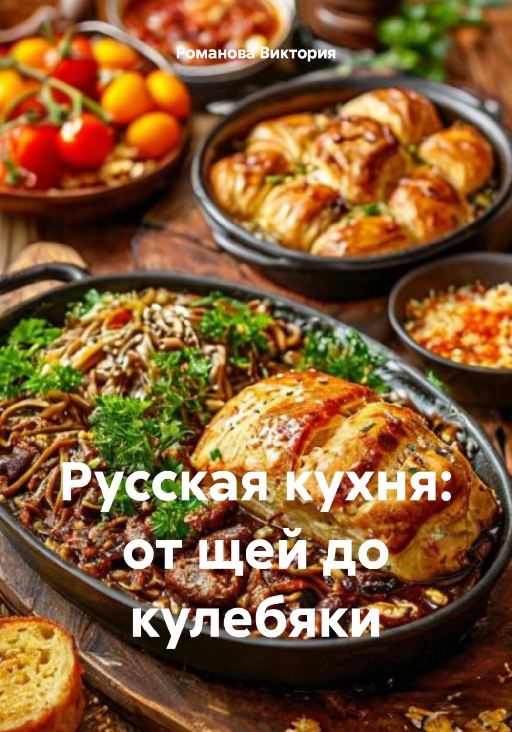Обложка книги «Русская кухня: от щей до кулебяки»