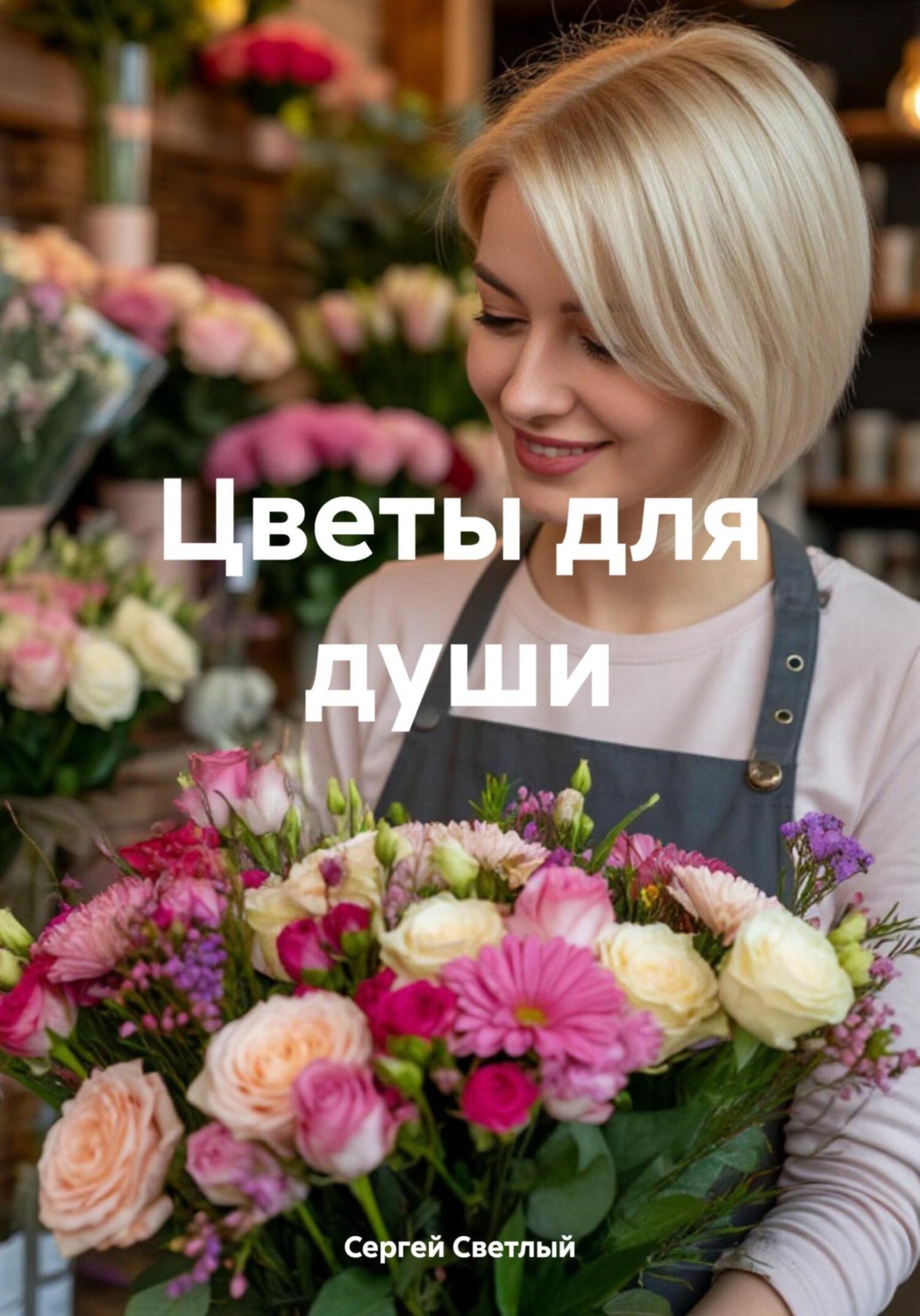 Обложка книги «Цветы для души»