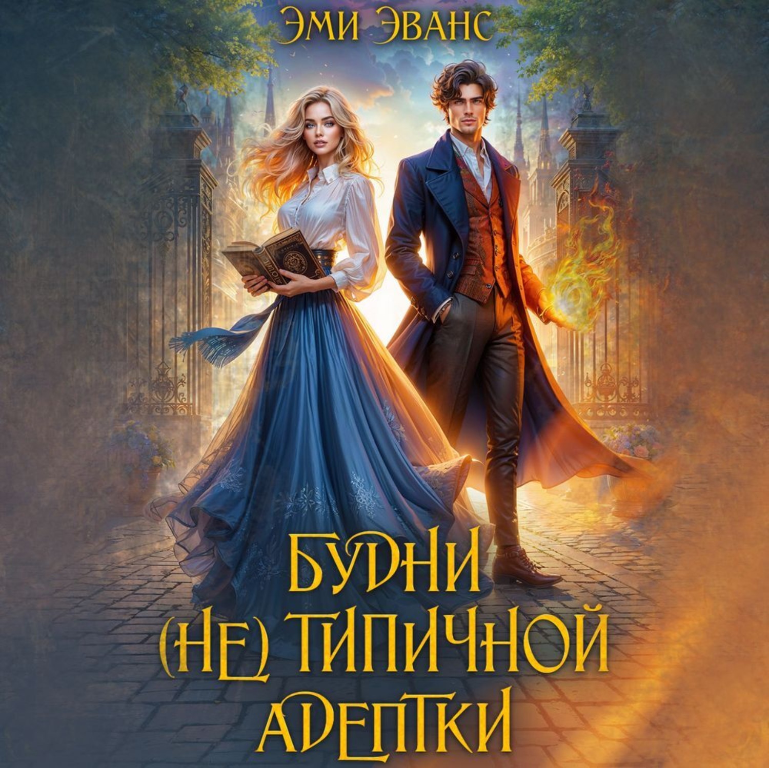 Обложка книги «Будни (не)типичной адептки»