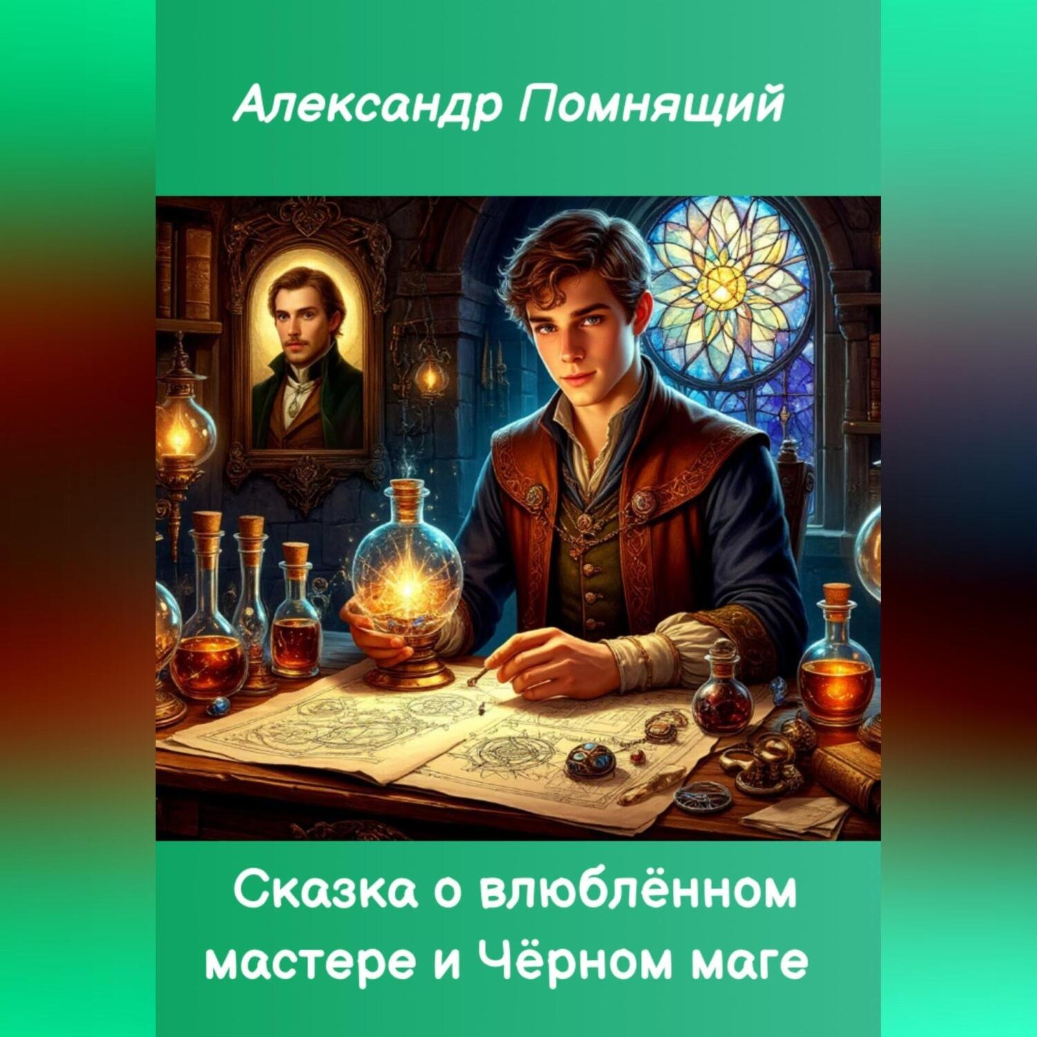 Обложка книги «Сказка о влюблённом мастере и Чёрном маге»
