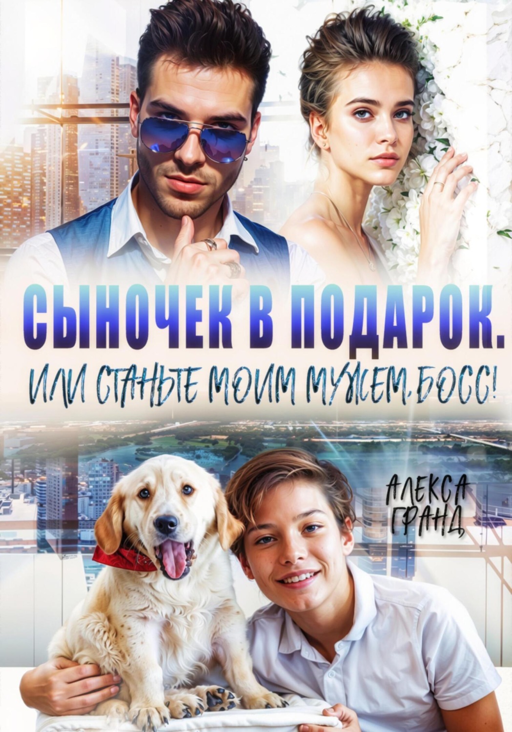 Обложка книги «Сыночек в подарок, или Станьте моим мужем, босс!»