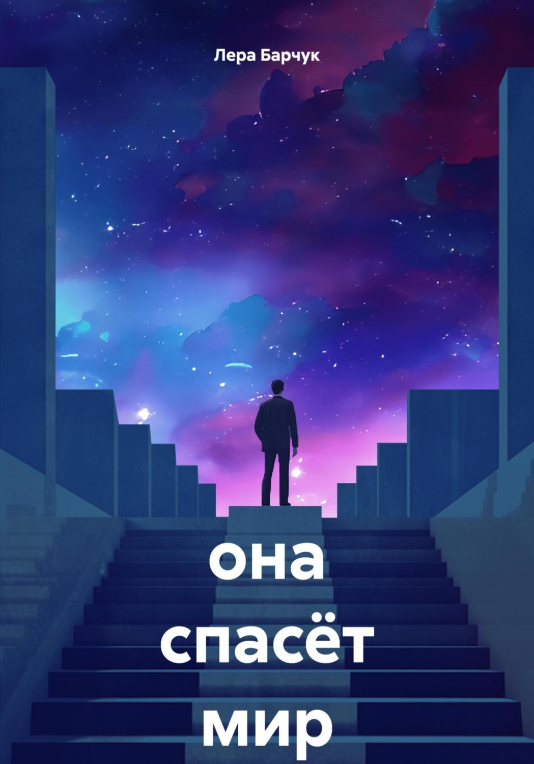 Обложка книги «она спасёт мир»